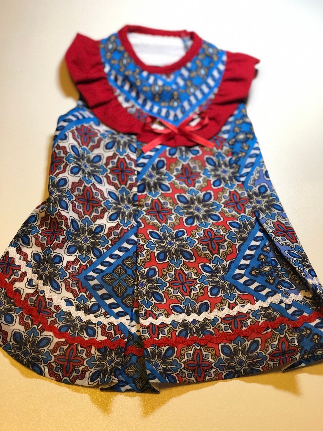 Bohemian dog Dress - GueyitaMexicana