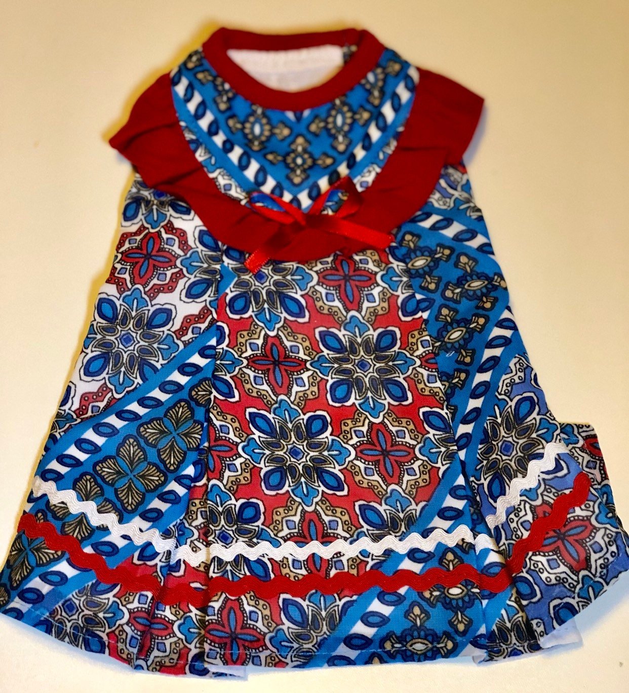 Bohemian dog Dress - GueyitaMexicana