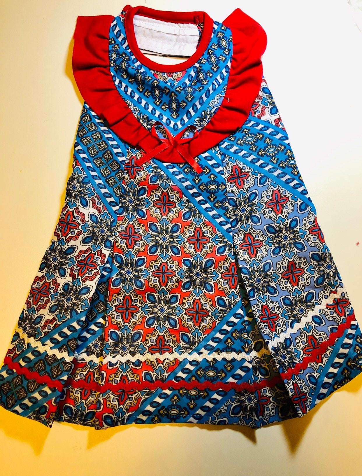 Bohemian dog Dress - GueyitaMexicana