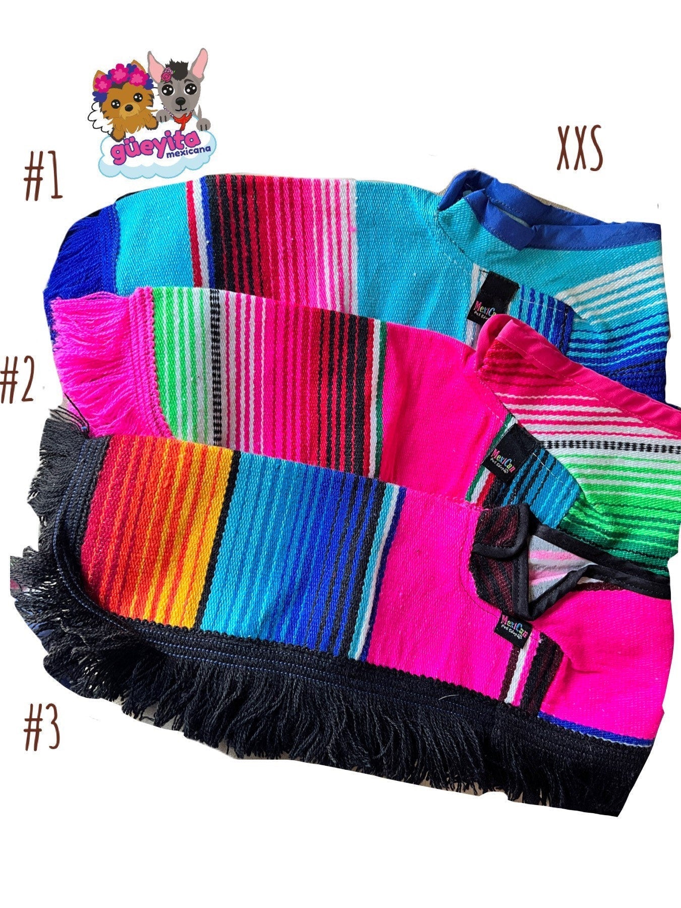 Dog Serape - Joronguito - GueyitaMexicana