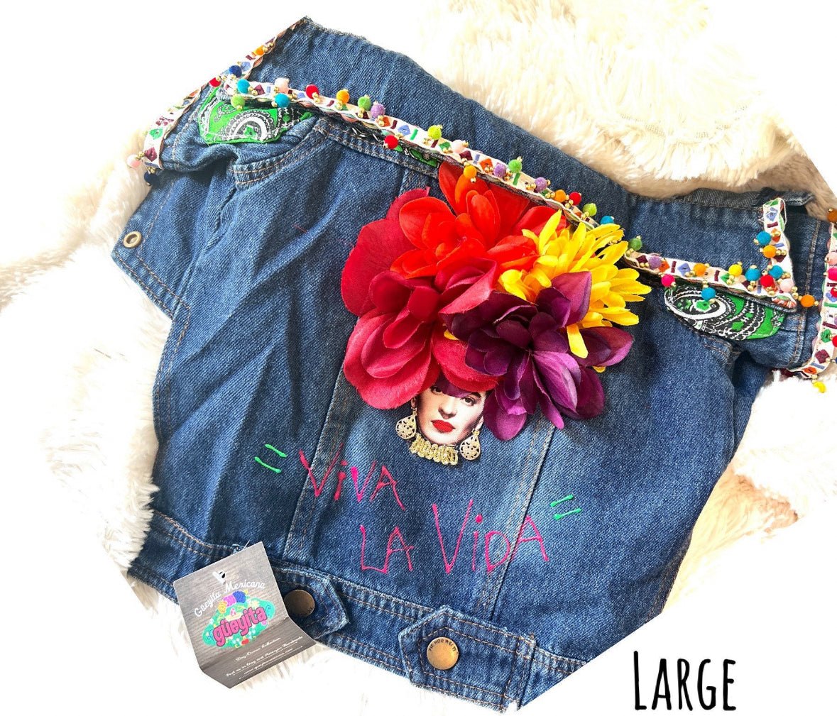 Frida Dog Jacket - GueyitaMexicana