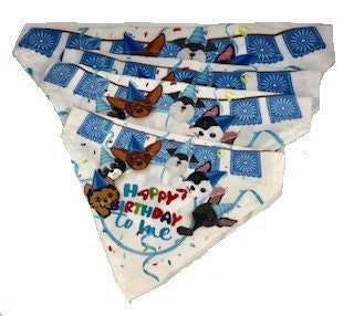 Happy Birthday dog bandanas - GueyitaMexicana