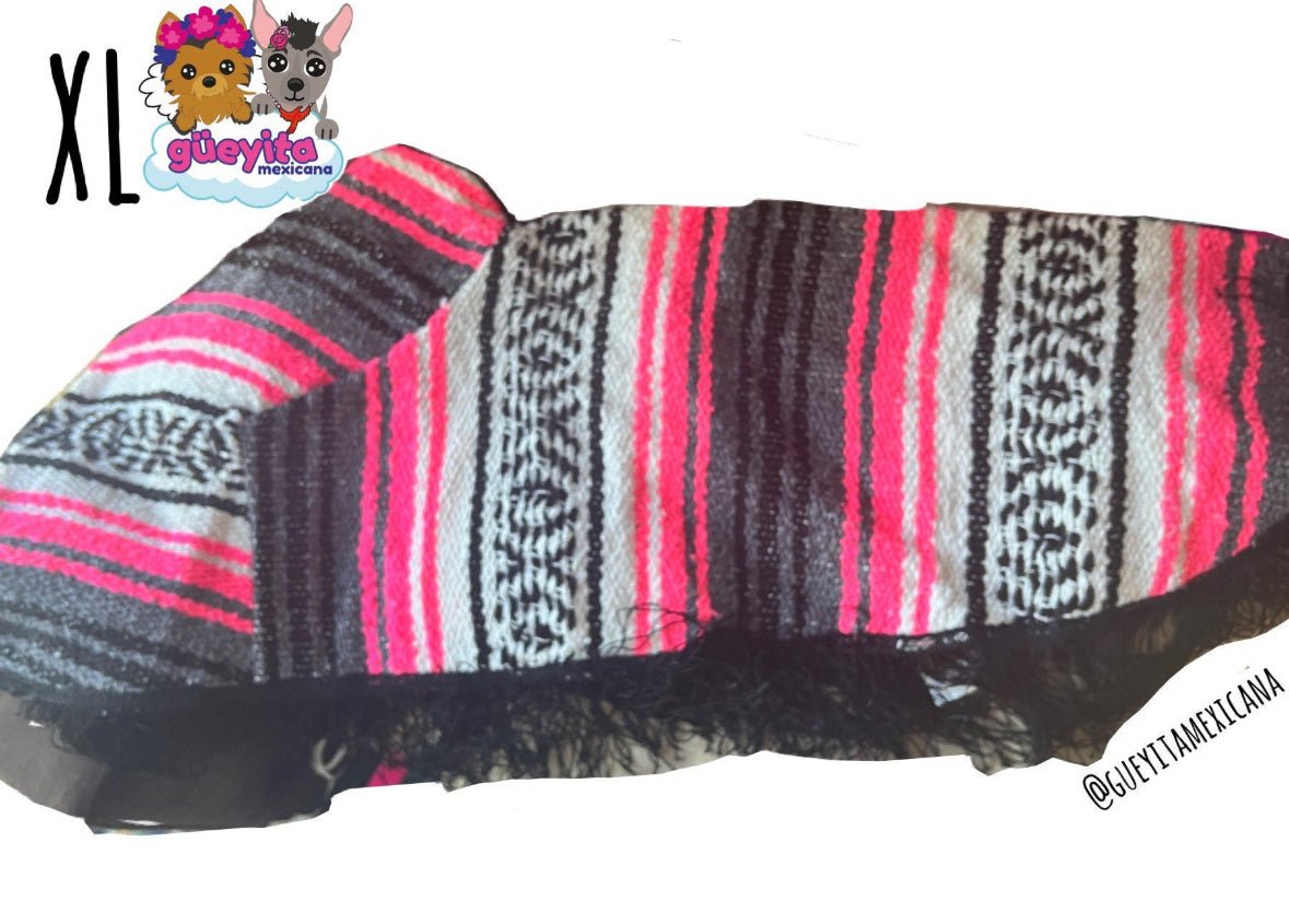 Mexican dog cape/ serape - GueyitaMexicana