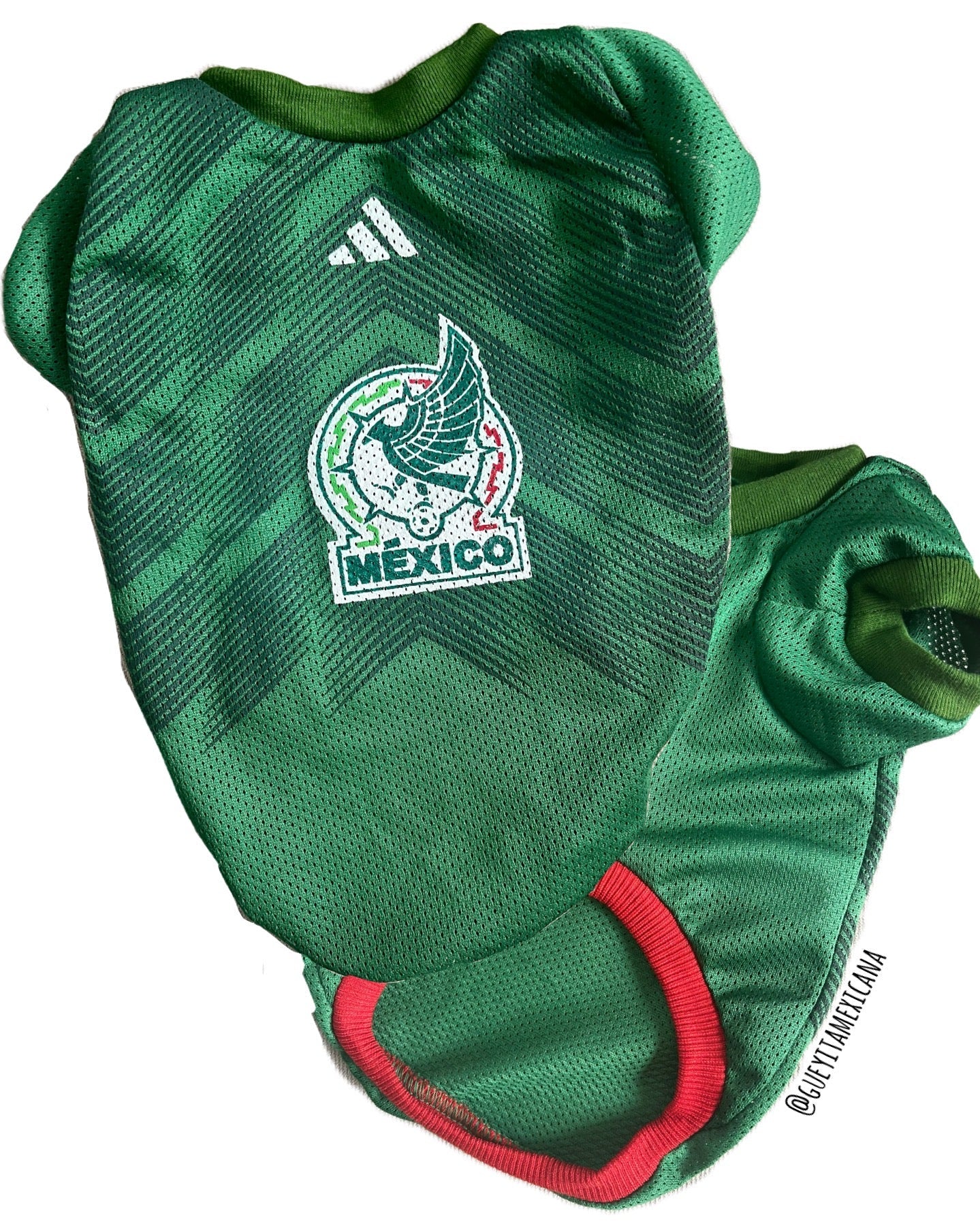 Mexican Soccer dog shirts - GueyitaMexicana