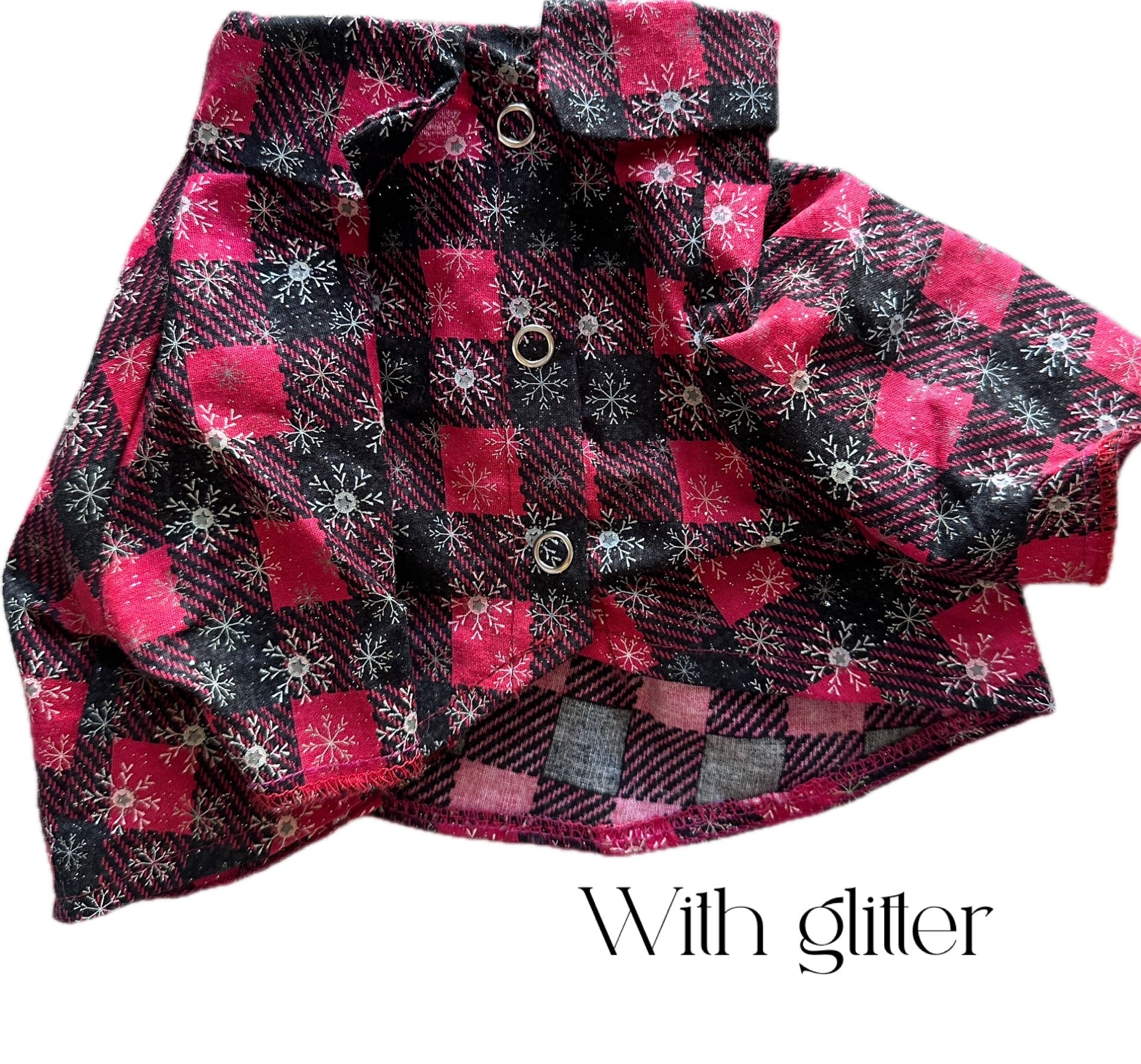 Scotch Plaid dog shirt - GueyitaMexicana